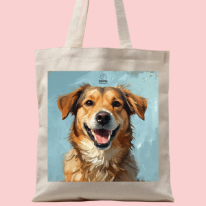 Katoenen tas Hond